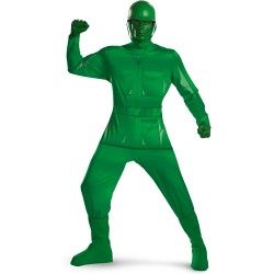 Green Army Men Adult Fancy Dress Costume From Toy Story