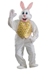 Fun Quality Bunny Plush Economy Mascot Adult Costume