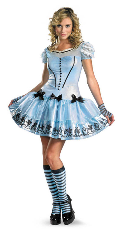 Sexy Alice In Wonderland Fancy Dress Costumes For Adults Halloween All Year Round 4675