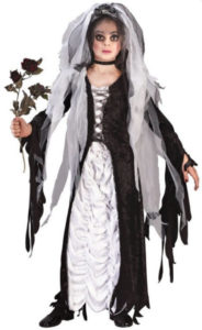 Scary Corpse Bride Child Halloween Fancy Dress Costume 