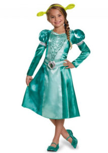 Stunning Princess Fiona From Shrek Kids Fancy Dress Costumes