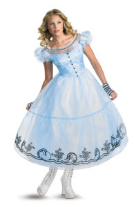 Alice In Wonderland Ladies Costume From Tim Burtons Movie