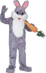 Economy Parade Bunny Adult Mascot Costume