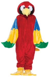Parrot Plush Economy Mascot Adult Fancy Dress Costume