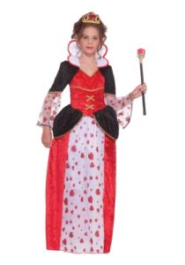 Queen Of Hearts Fancy Dress Costume For Kids