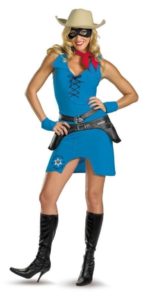 Sexy Lone Ranger Fancy Dress Costume For Ladies
