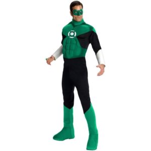 Adult Green Lantern Fancy Dress Costumes For Men