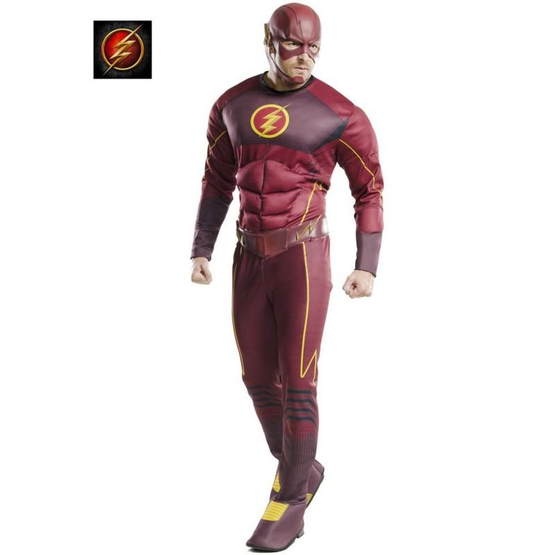 Our Fastest Superhero The Flash Fancy Dress Costume For Men