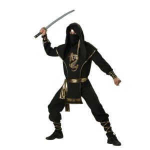 Ninja Warrior Elite Collection Adult Halloween Costume