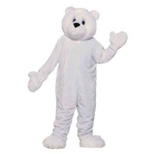 Fun Polar Bear Mascot Adult Fancy Dress Costume