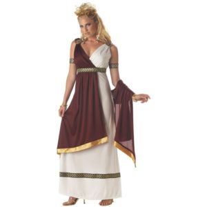 Elegant Ladies Roman Empress Fancy Dress Halloween Costume